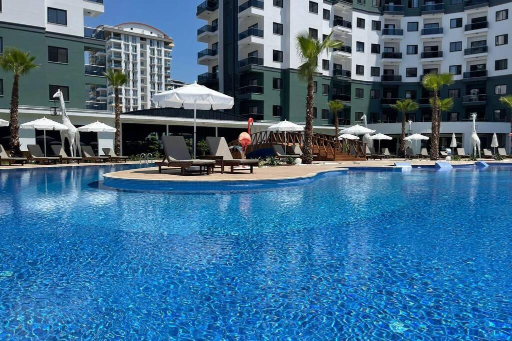 Mahmutlar Serenty Residence 1 + 1 Luxury Hotel ภายนอก รูปภาพ