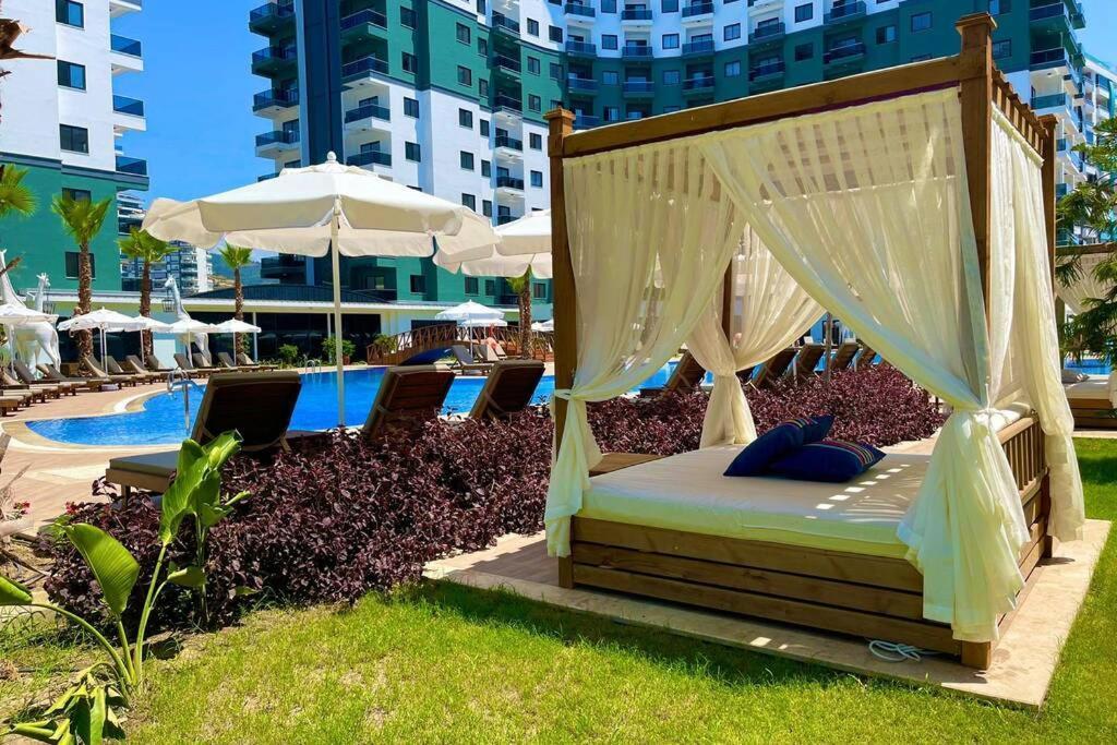 Mahmutlar Serenty Residence 1 + 1 Luxury Hotel ภายนอก รูปภาพ