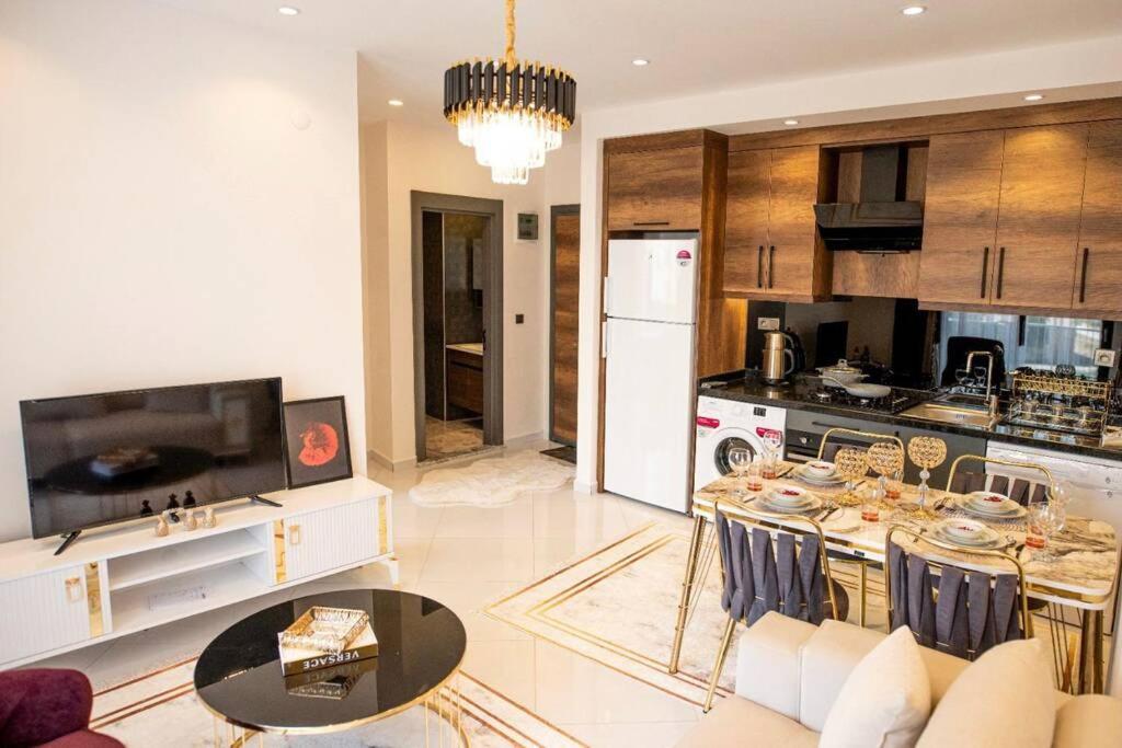 Mahmutlar Serenty Residence 1 + 1 Luxury Hotel ภายนอก รูปภาพ